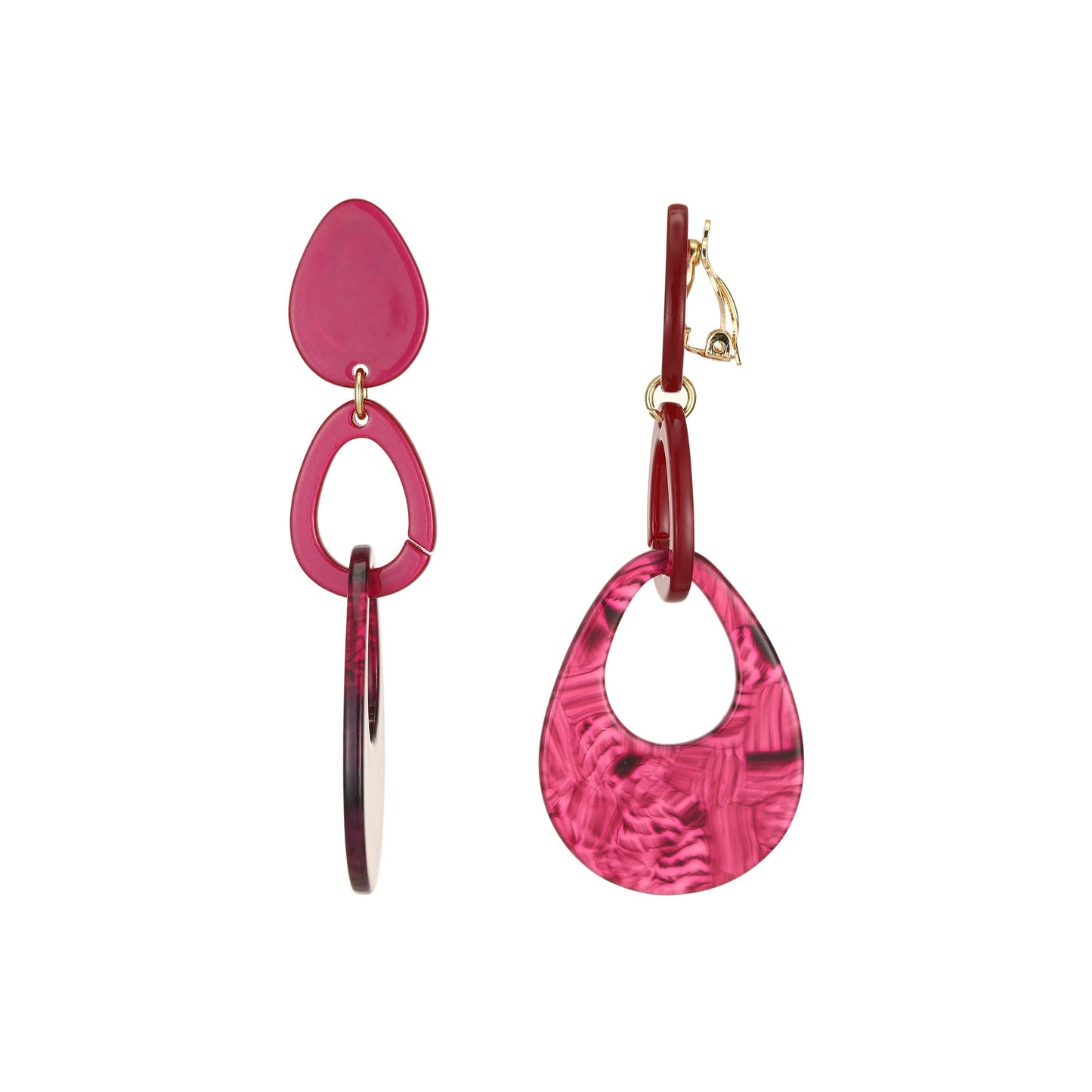 Boucle d'oreille clip Fateha