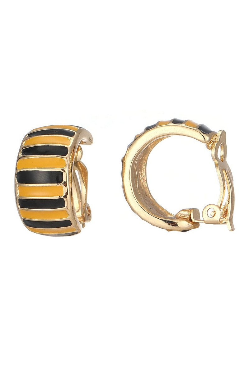 Boucles d'oreilles clip Felicidade