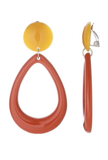 Boucle d'oreille clip Fernanda