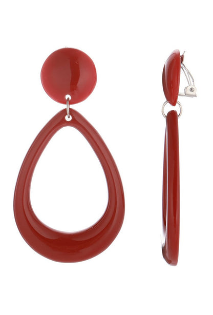 Boucle d'oreille clip Fernanda