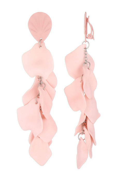 Boucles d'oreilles clip Finella en acier inoxydable