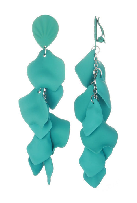 Boucles d'oreilles clip Finella en acier inoxydable