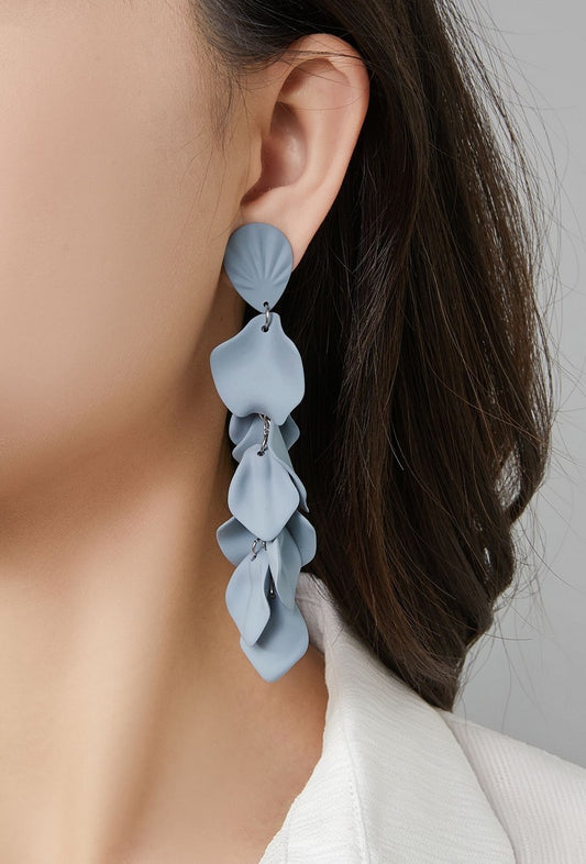 Boucles d'oreilles clip Finella en acier inoxydable