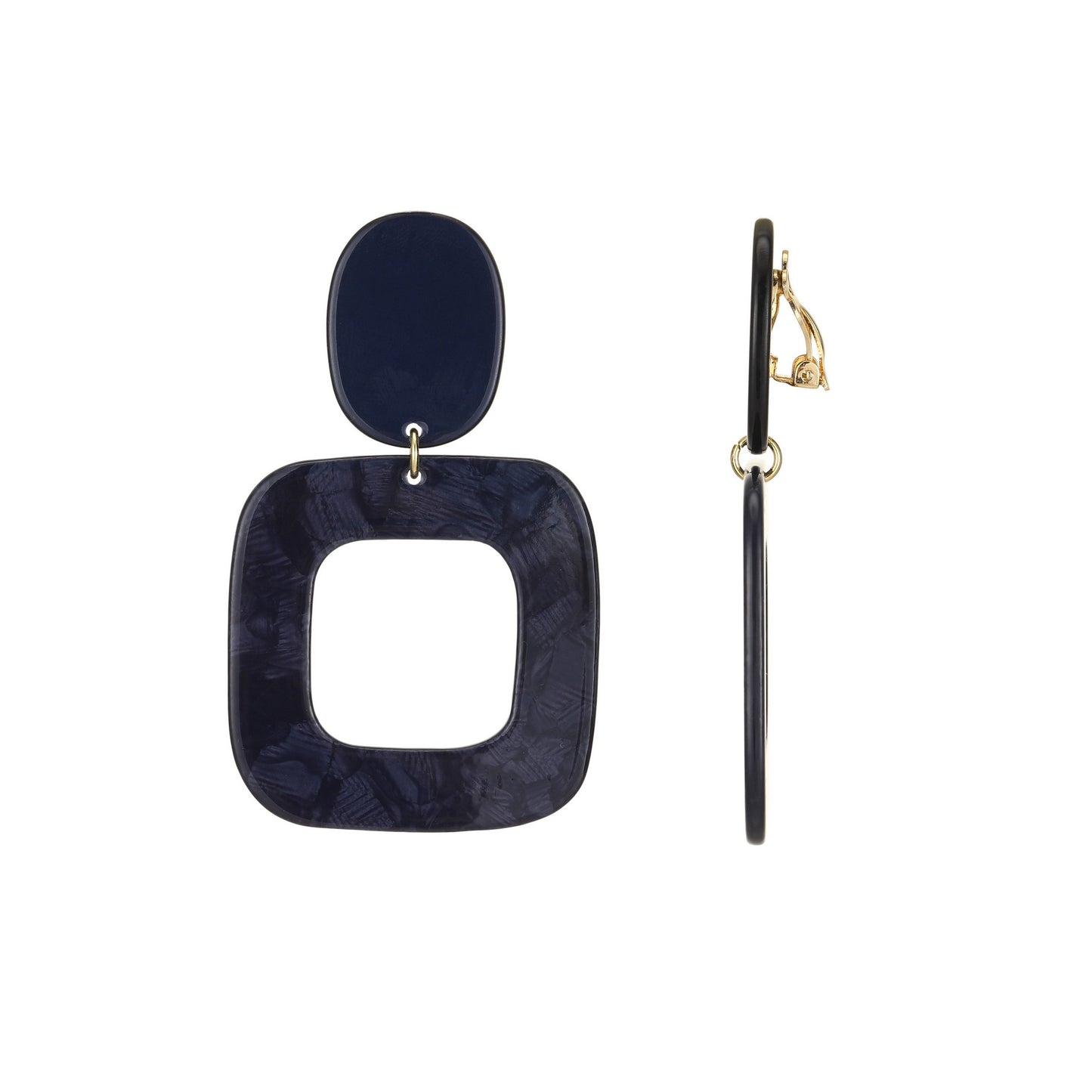 Boucle d'oreille clip Fouma