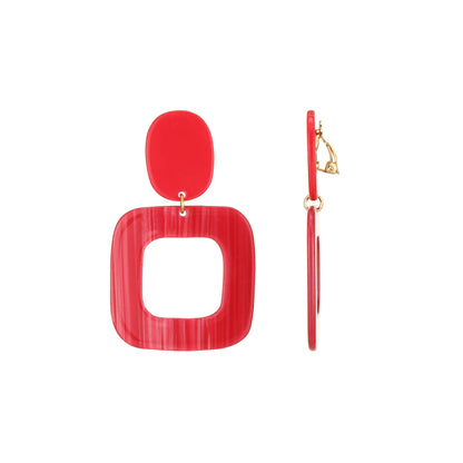 Boucle d'oreille clip Fouma