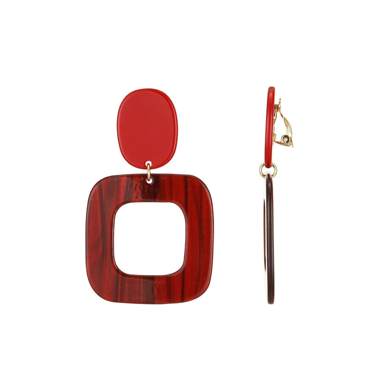 Boucle d'oreille clip Fouma