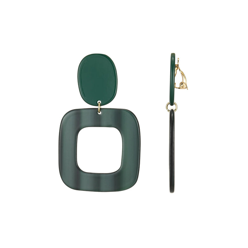 Boucle d'oreille clip Fouma