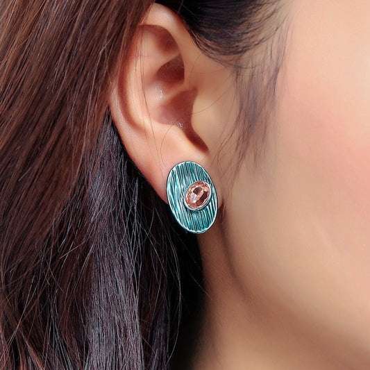 Boucle d'oreille clip Franceline