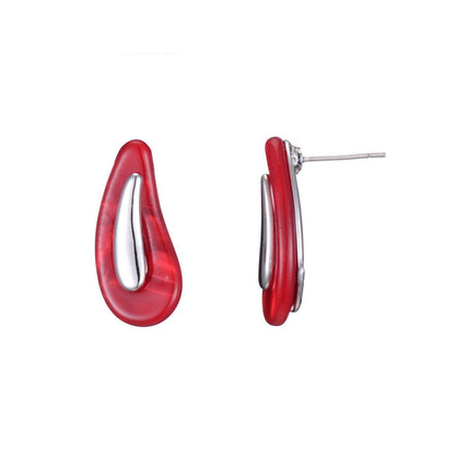 Boucle d'oreille tige Fukui