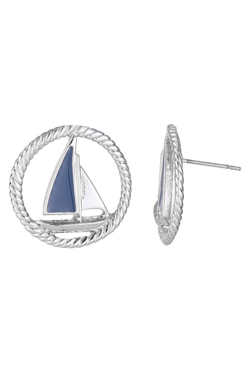 Boucle d'oreille tige Gyda