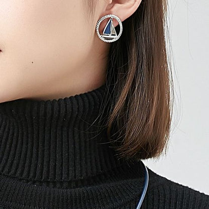 Boucle d'oreille tige Gyda