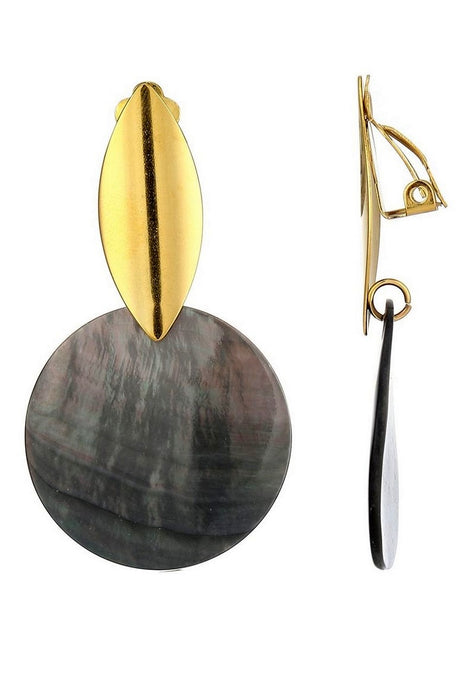 Boucles d'oreilles clip Hailwic en acier inoxydable