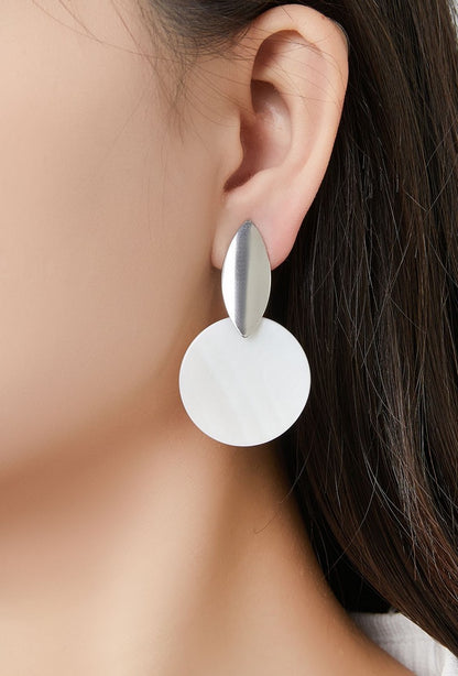 Boucles d'oreilles clip Hailwic en acier inoxydable