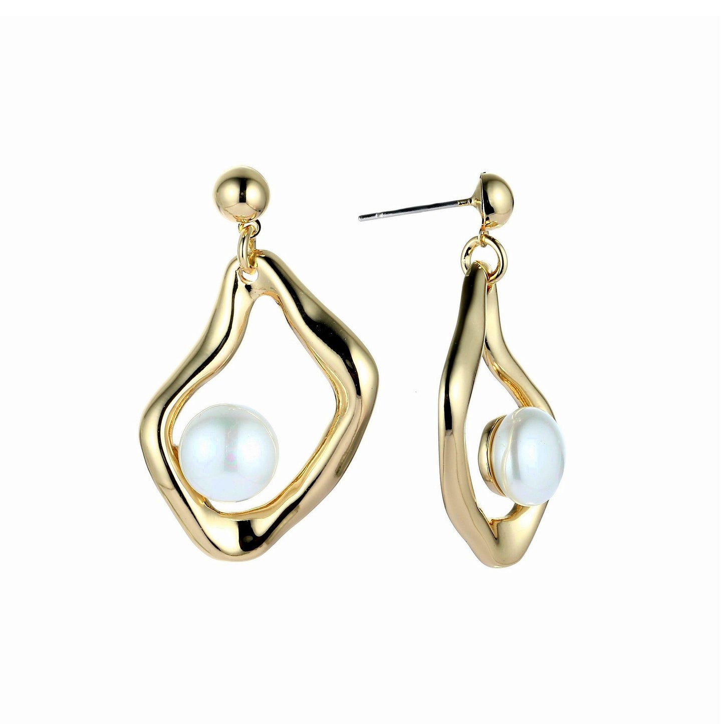 Boucle d'oreille tige Hathor