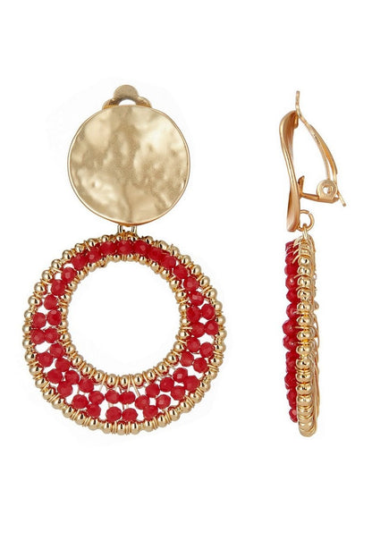 Boucles d'oreilles clips Hibatallah