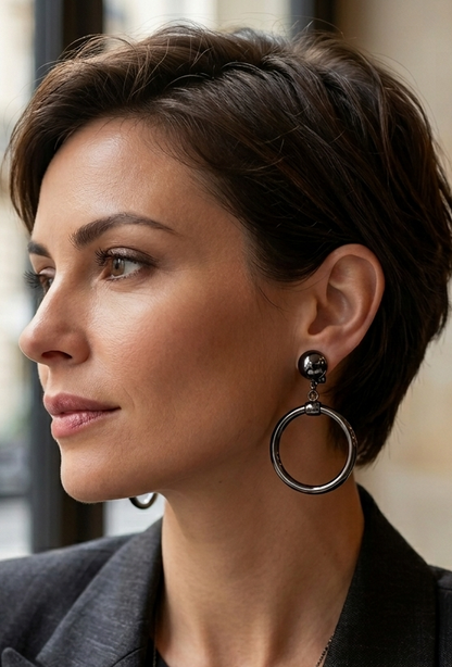 Boucles d'oreilles clip idene