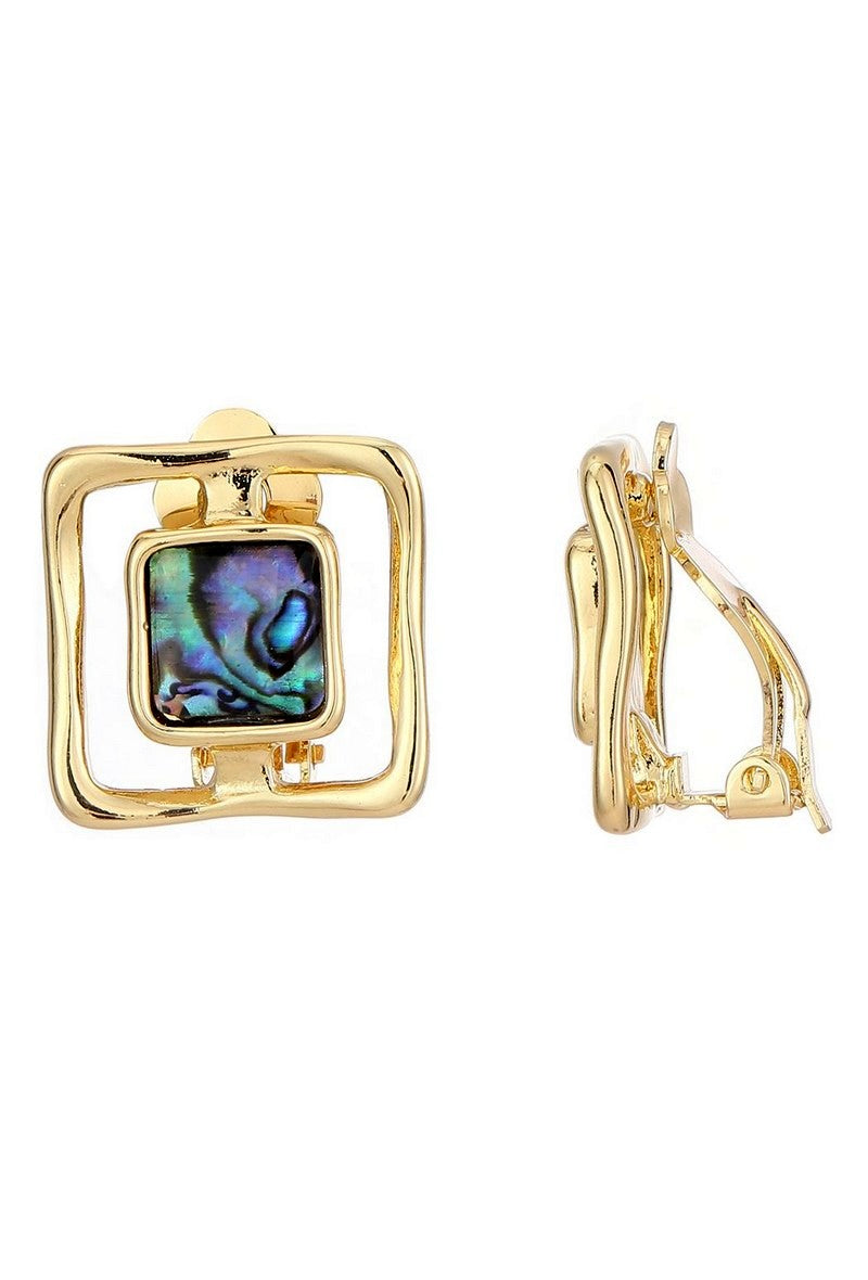 Boucle d'oreille clip Illona