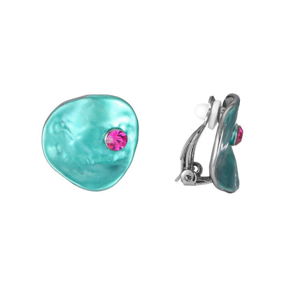 Boucle d'oreille clip Katia