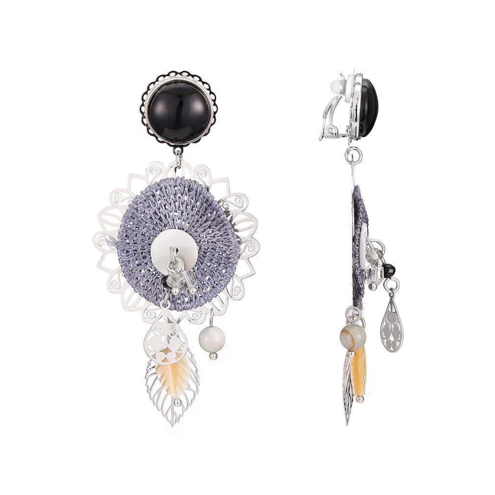 Boucle d'oreille clip Lahya