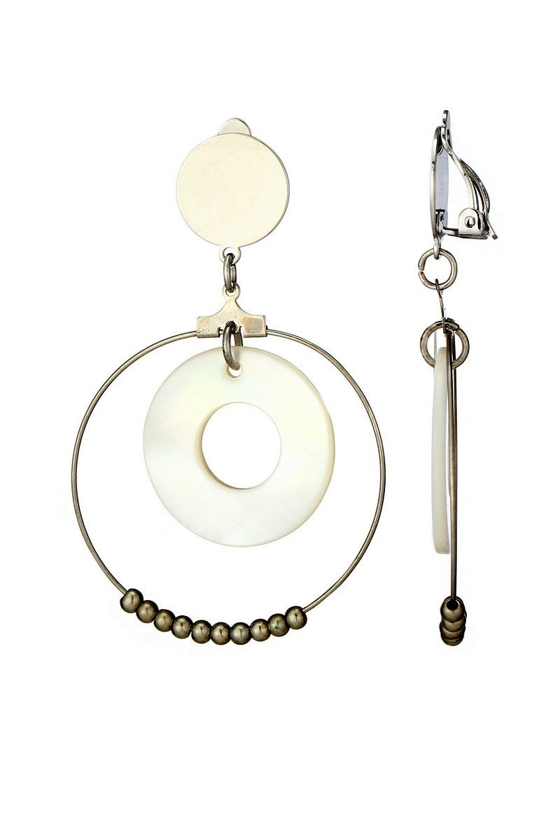 Boucle d'oreille clip Lucya