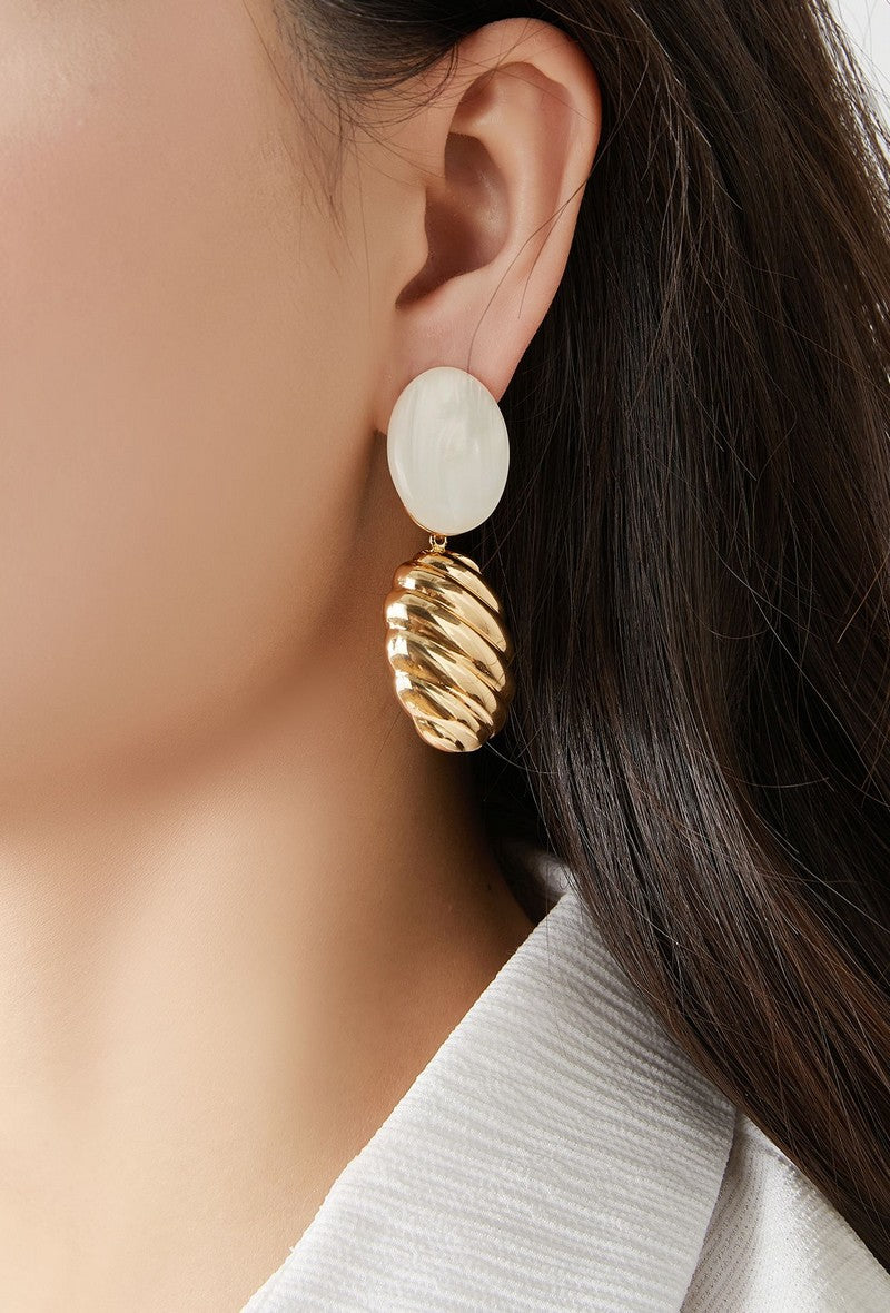 Boucle d'oreille clip Nezli