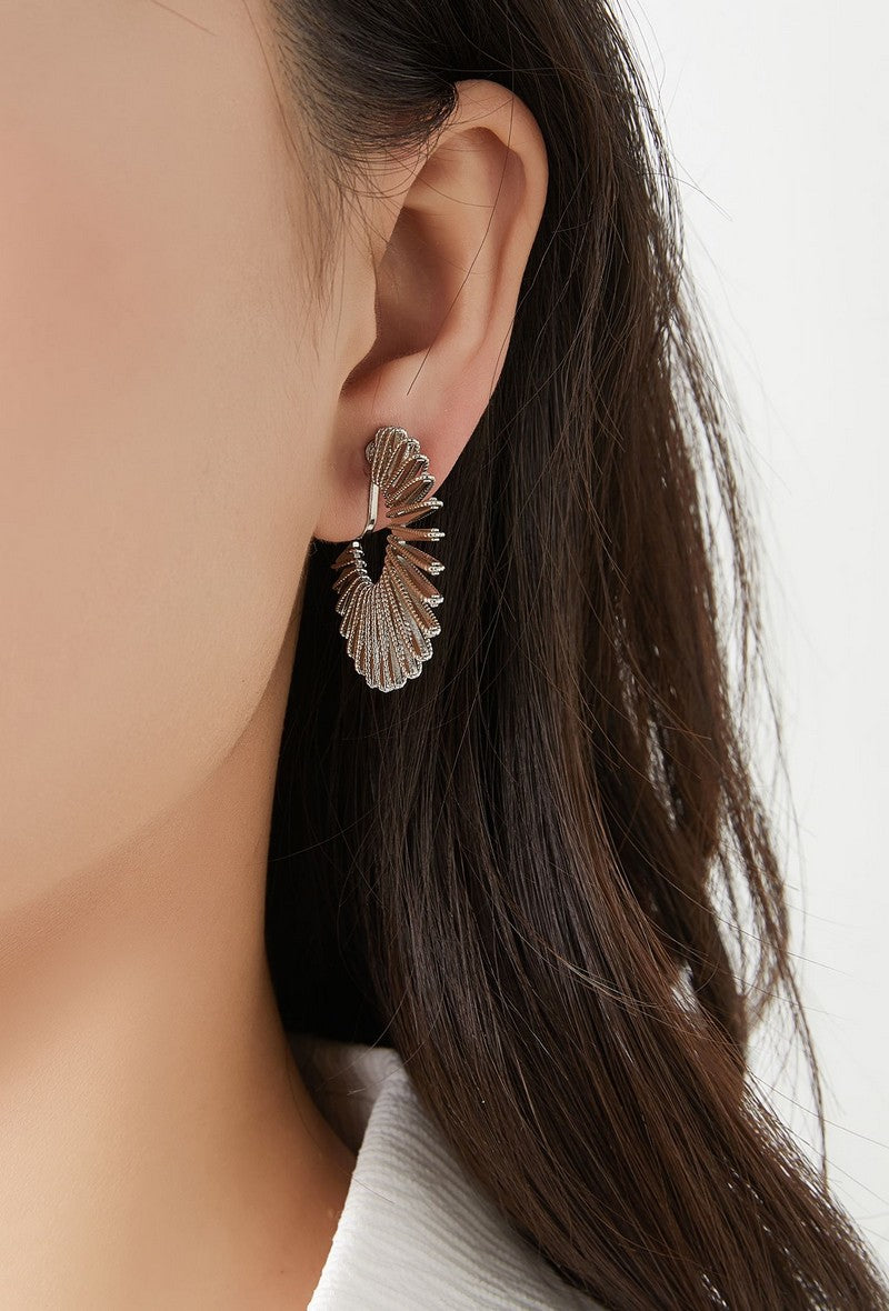 Boucle d'oreille clip Noria