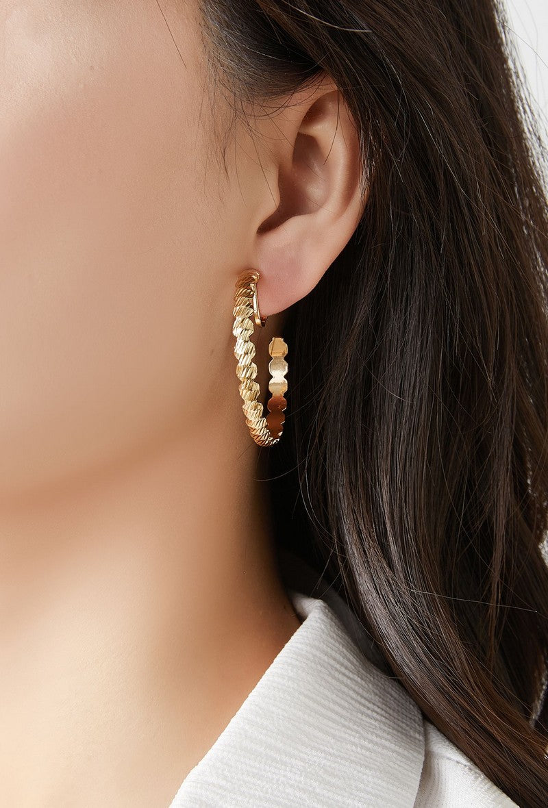 Boucle d'oreille clip Nouriya