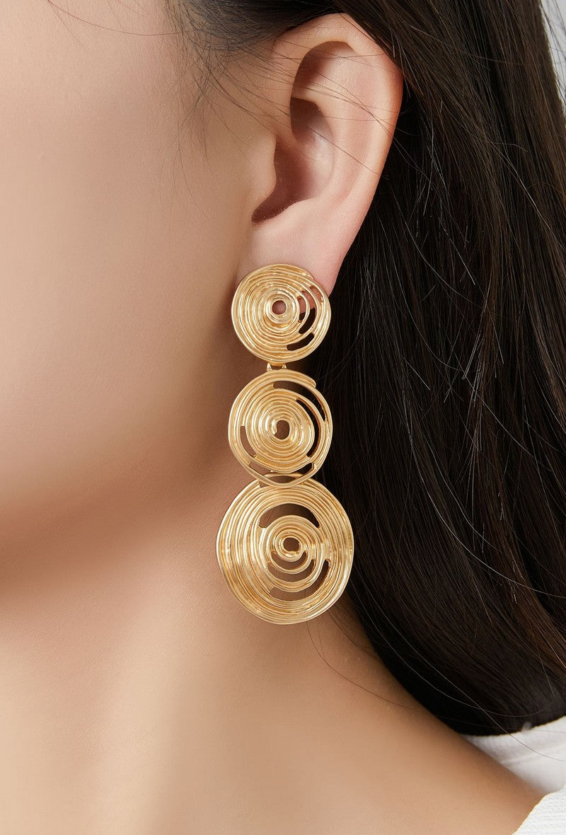 Boucle d'oreille clip Naema