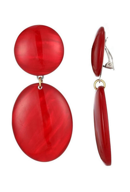 Boucle d'oreille clip Najiha