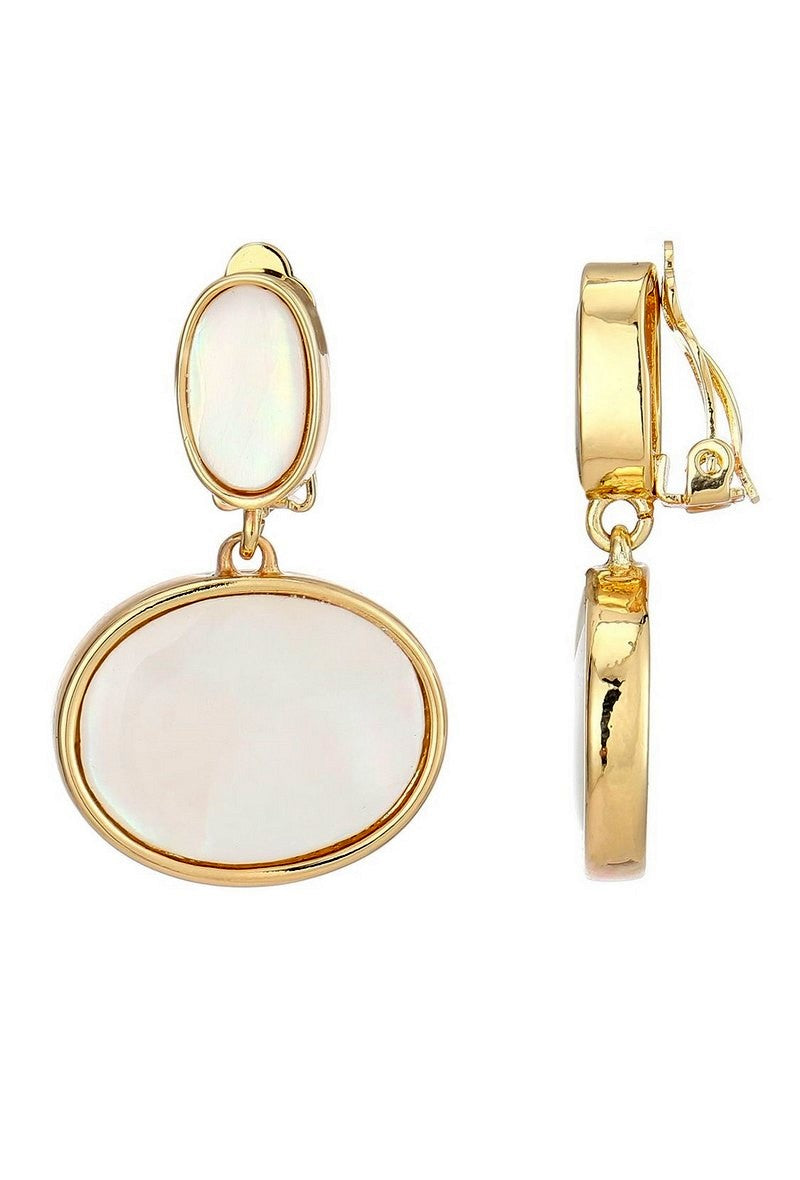 Boucle d'oreille clip Naour