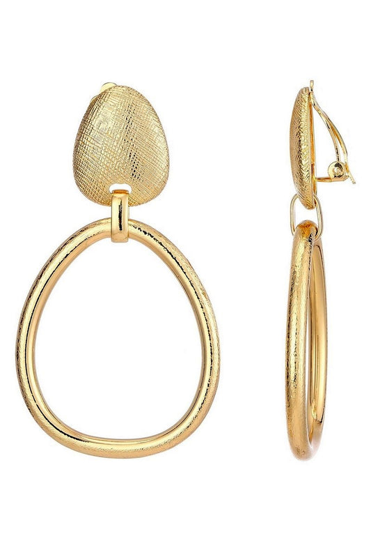 Boucles d'oreilles clip Naridine