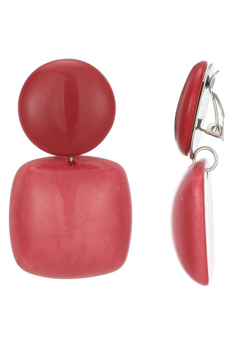 Boucle d'oreille clip Nasra