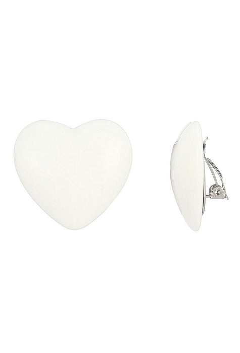 Boucles d'oreilles clip Nassifa en acier inoxydable