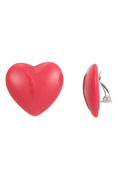 Boucles d'oreilles clip Nassifa en acier inoxydable