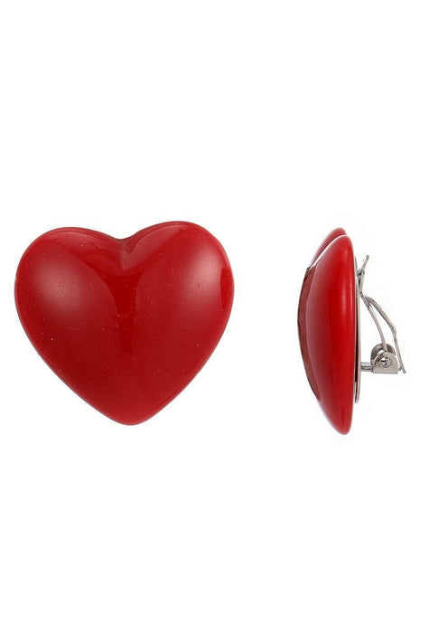 Boucles d'oreilles clip Nassifa en acier inoxydable