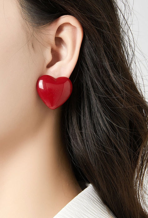 Boucles d'oreilles clip Nassifa en acier inoxydable