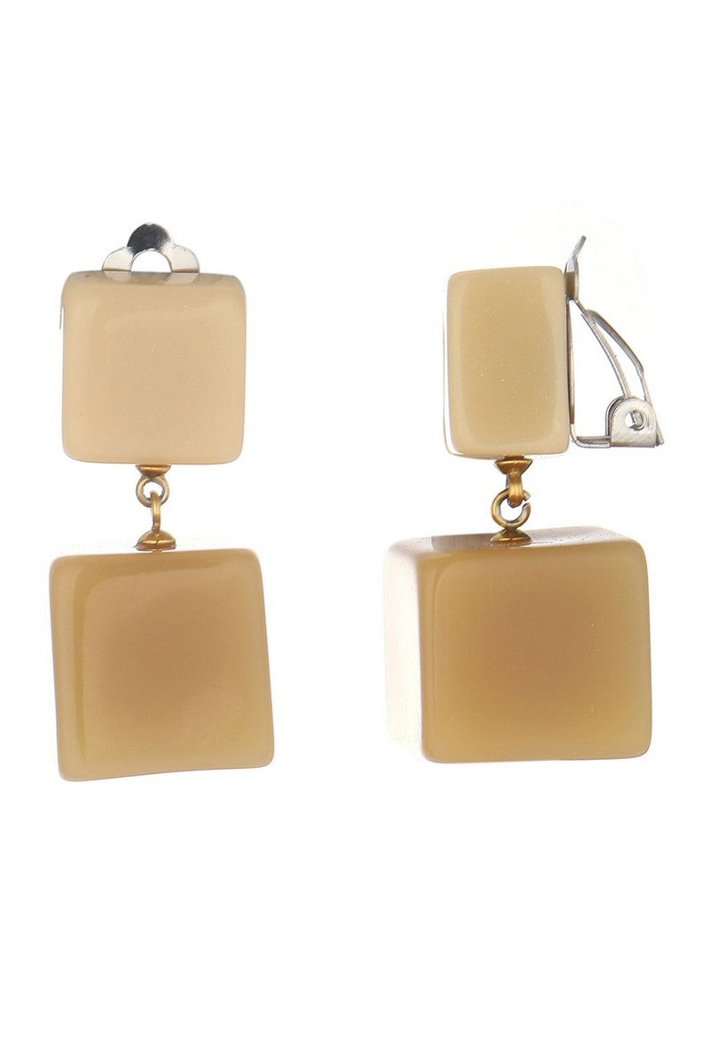 Boucle d'oreille clip Nathanaelle