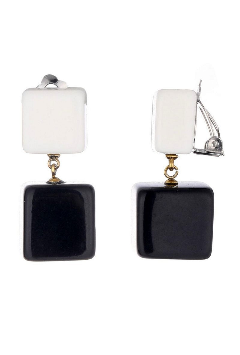 Boucle d'oreille clip Nathanaelle
