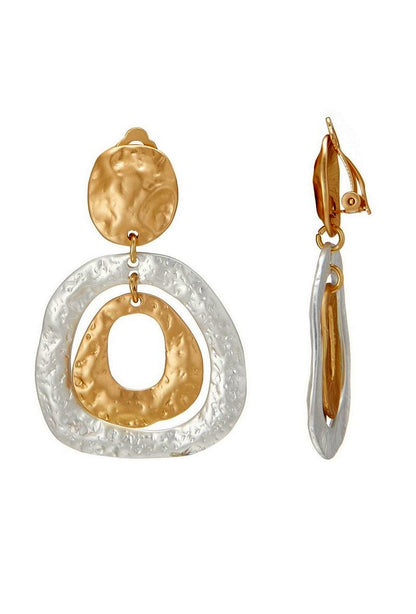 Boucle d'oreille clip Neila