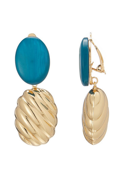 Boucle d'oreille clip Nezli