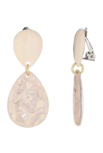 Boucle d'oreille clip Nimat