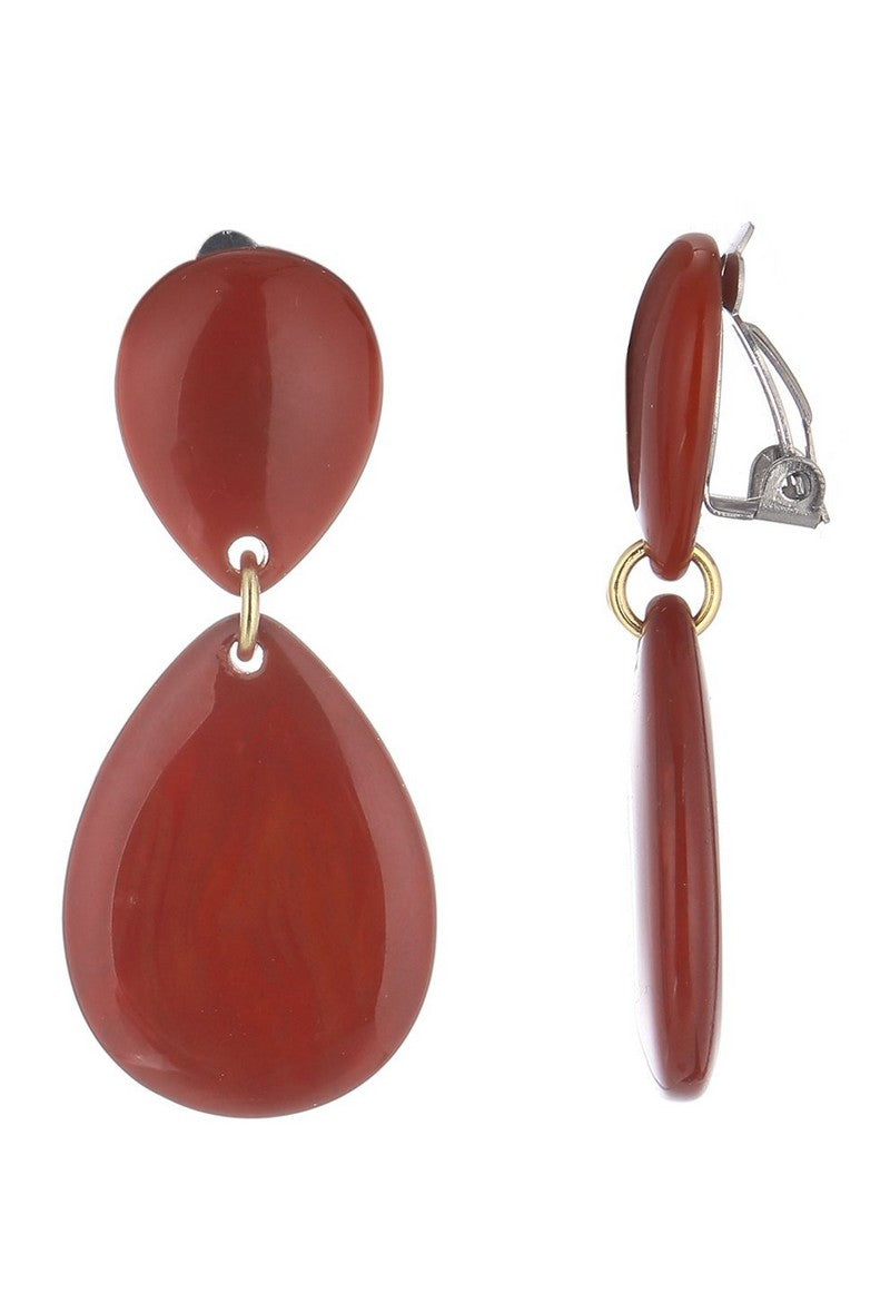 Boucle d'oreille clip Nimat