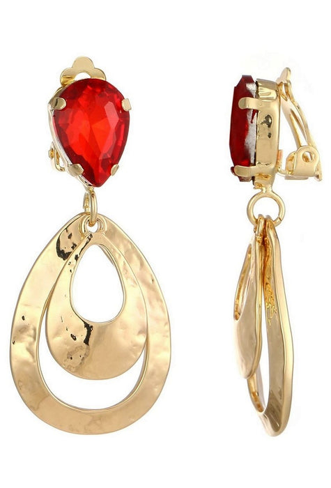 Boucles d'oreilles clip Nimue