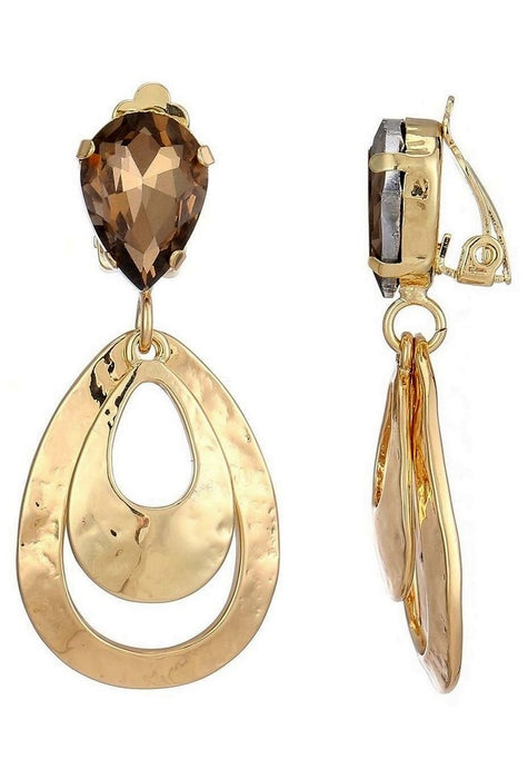 Boucles d'oreilles clip Nimue