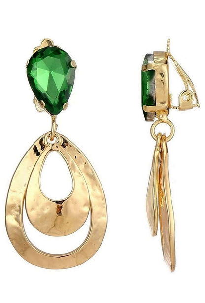 Boucles d'oreilles clip Nimue