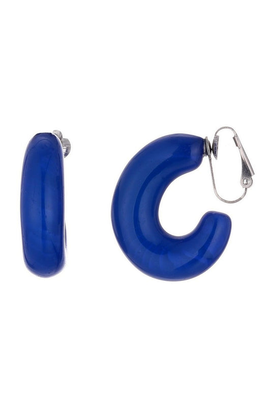 Boucles d'oreilles clip Nino en acier inoxydable
