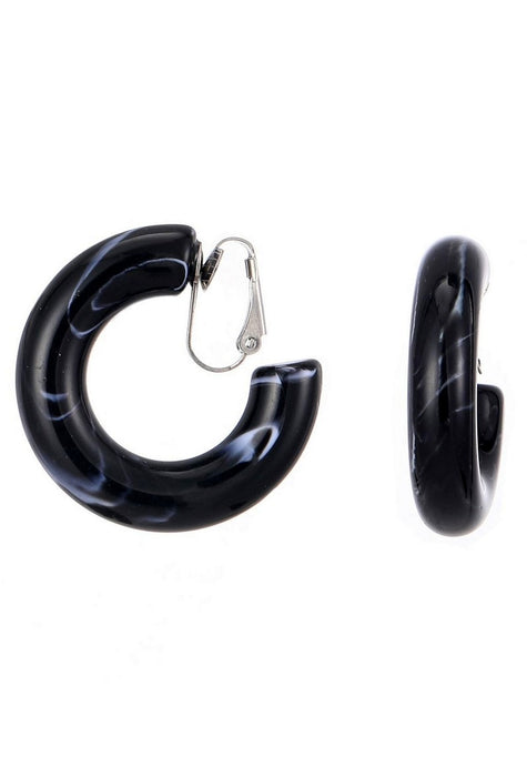 Boucles d'oreilles clip Ninon en acier inoxydable