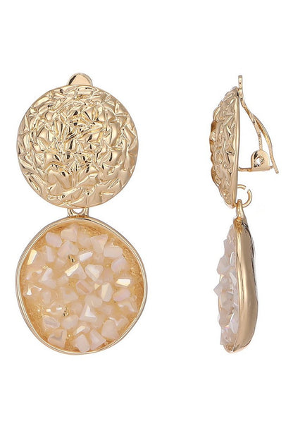 Boucles d'oreilles clip Nitza