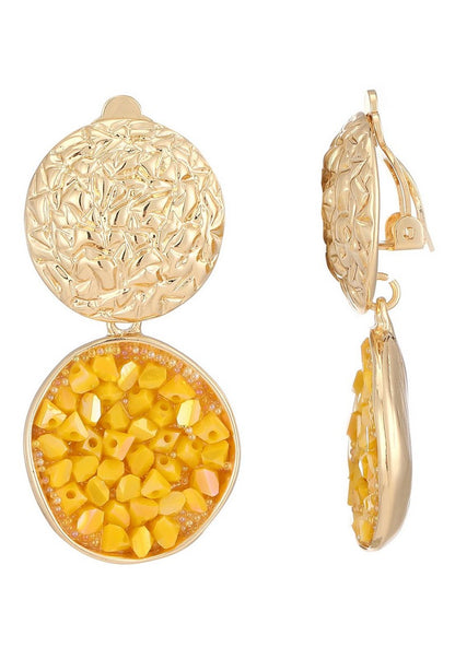 Boucles d'oreilles clip Nitza