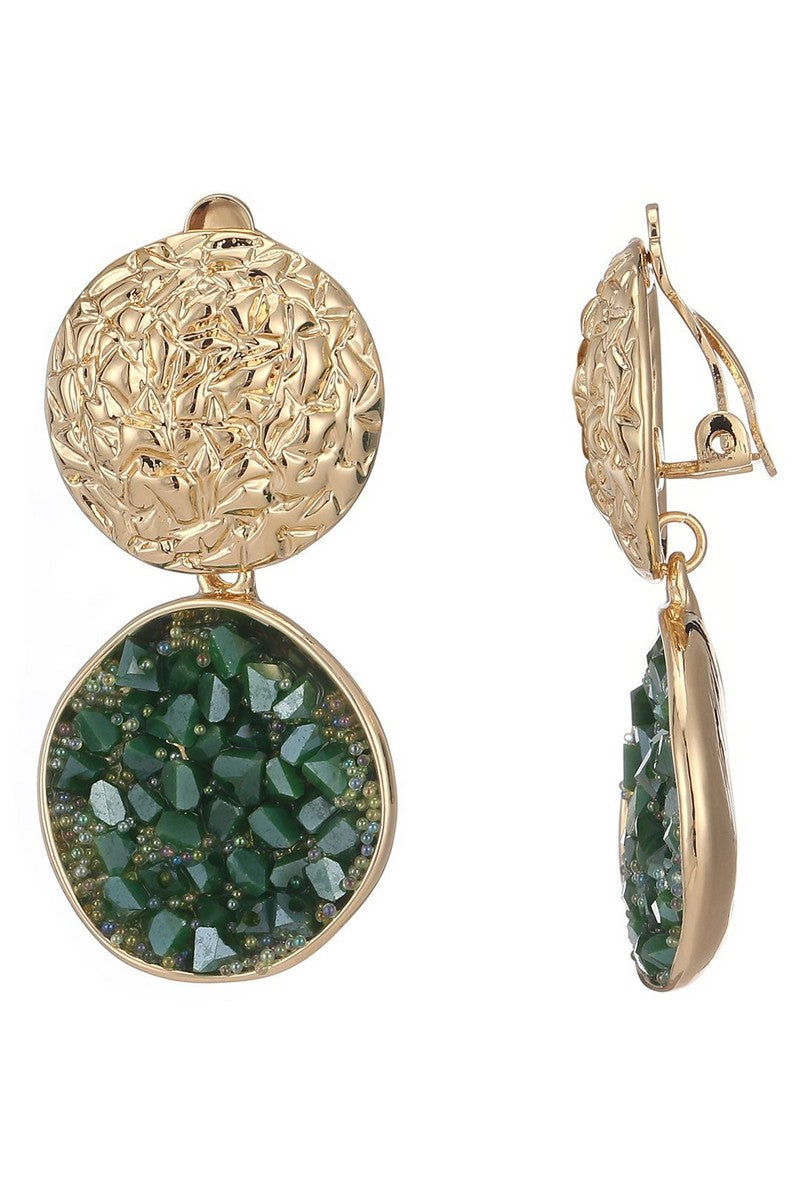 Boucles d'oreilles clip Nitza